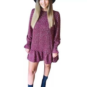 Women’s AX Paris Polka Dot Shift Dress